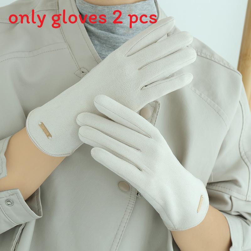 Warme Winterhandschuhe für Damen mit Touchscreen für Outdoor-Radfahren und Autofahren