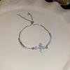 Elegant Zircon Cross Bracelet: Fashionable, High-End, Versatile Hand Jewelry