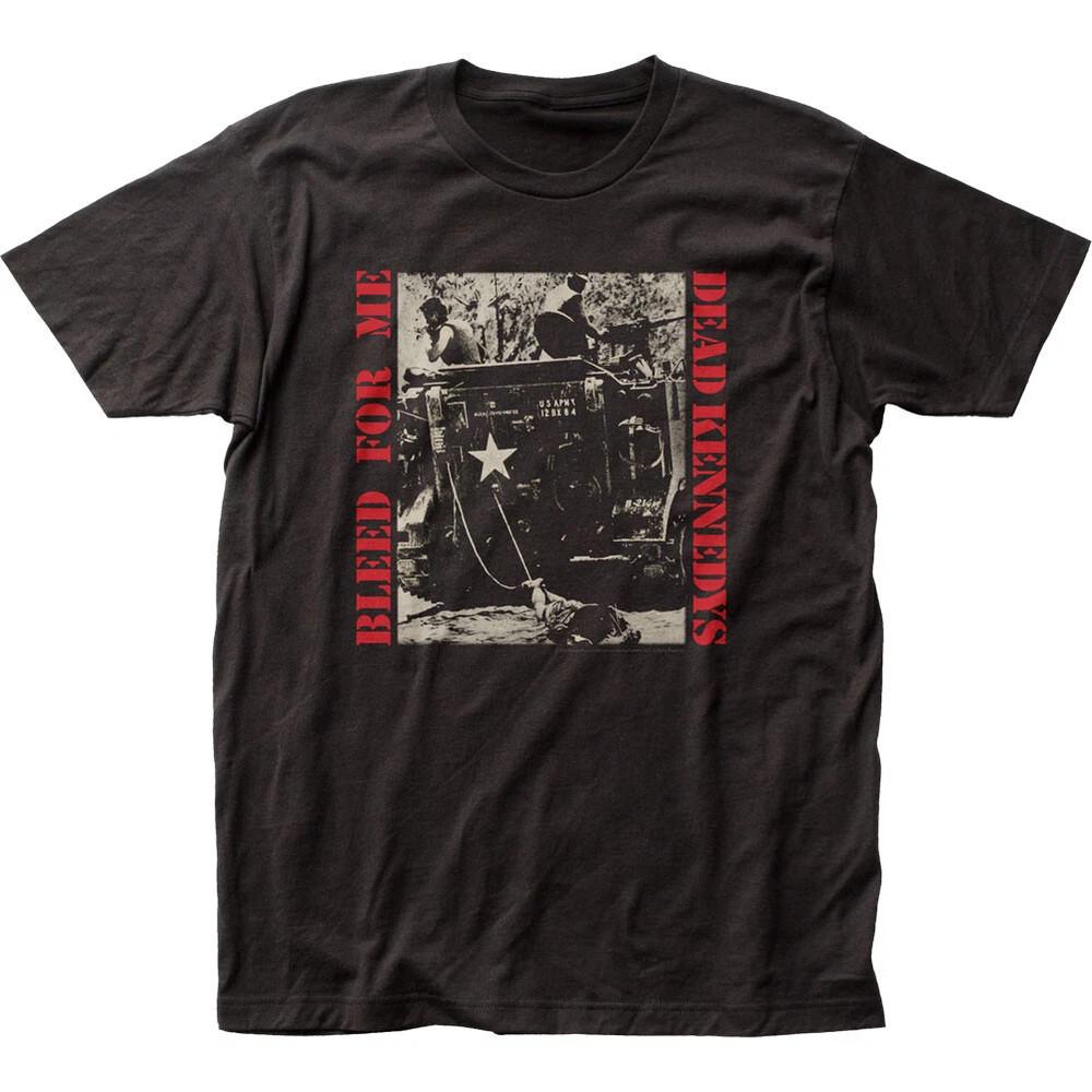 

Dead Kennedys Bleed For Me Черная хлопковая футболка Полный размер S-5XL Унисекс футболка XXXL