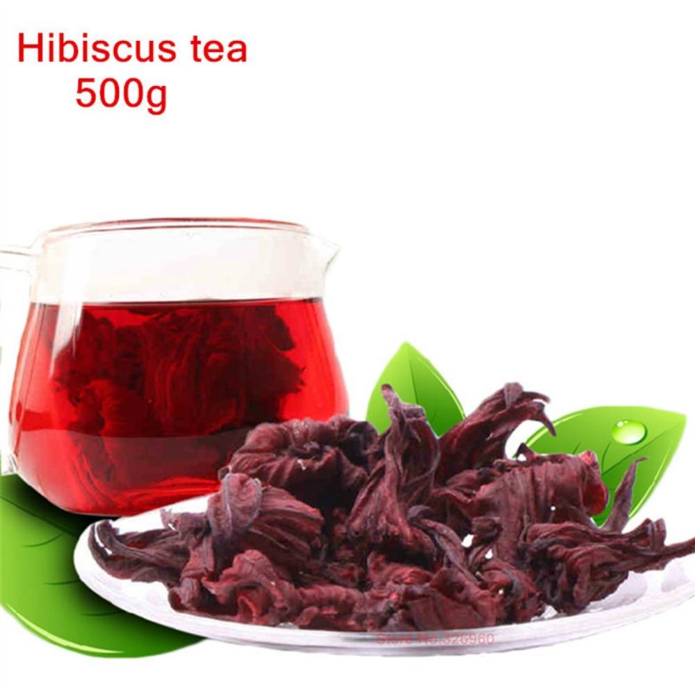 500g Dried Roselle Hibiscus Flower Tea Natural Caffeine Free Herbal Energy Wellness Support Premium Quality 01