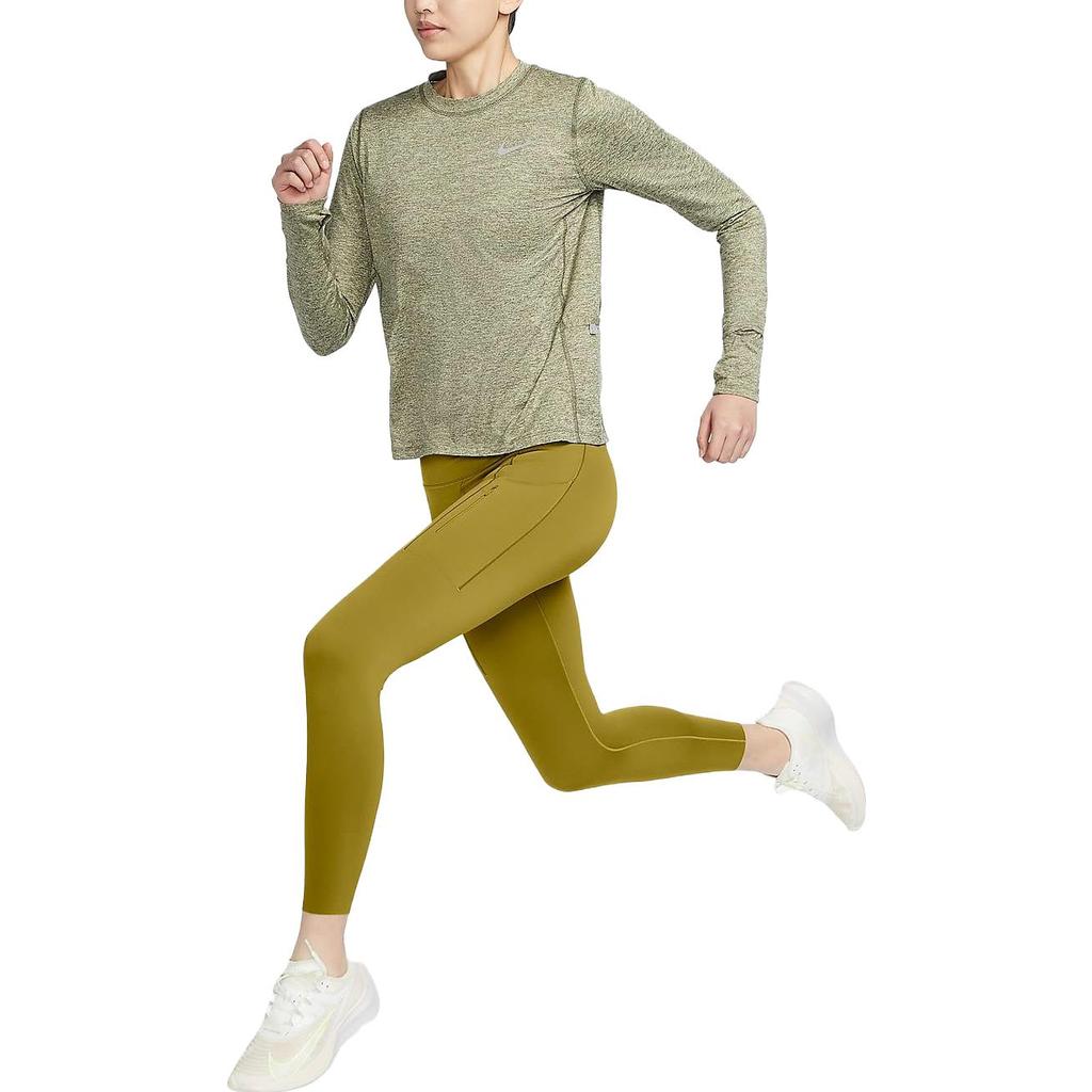 New Nike Go Sports Pants Women's Moss DQ5695-390