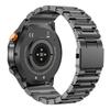 AK57 Waterproof Fitness Bracelet Health Monitor Bluetooth-compatible Call Smart Watch,Steel Strap