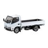 AOSHIMA Hino Dutro Flat-Body Truck Model Kit - 1/32 Scale, Snap-Kit, No Glue/Paint Needed, White