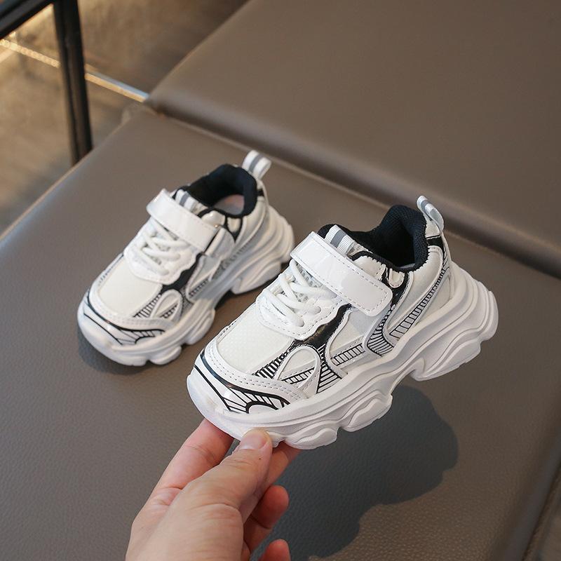 

Кроссовки для девочек 2025 весна и осень новая детская обувь повседневная обувь для маленьких мальчиков детские легкие кроссовки «папины кроссовки» 25