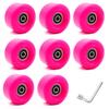 "Double-Row PU Roller Skates with Non-Flashing High-Elastic Wheels"