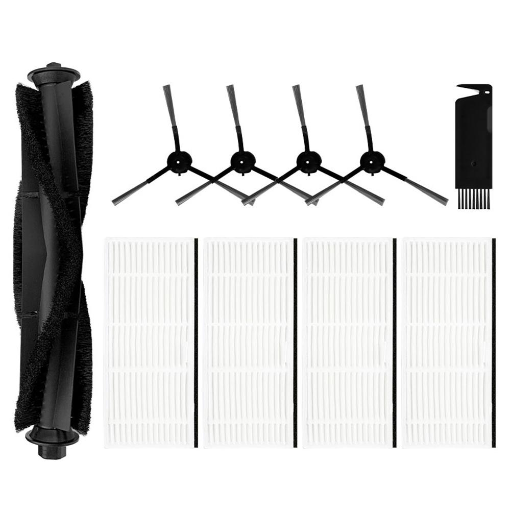 1 Cleaning Brush Side Roller Brush 1 Roller Brush 4 Side Brush For Ultenic D6s
