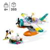 Lego® friends 41752 l’hydravion de secours en mer, jouet avion avec figurine baleine et mini-poupées