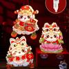Traditional Chinese Snake Year Portable Lantern PVC New Year Luminous Lantern  Spring Festival