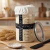 Starter Kit Large 800 Ml Glass Container For Leaven With Thermometer