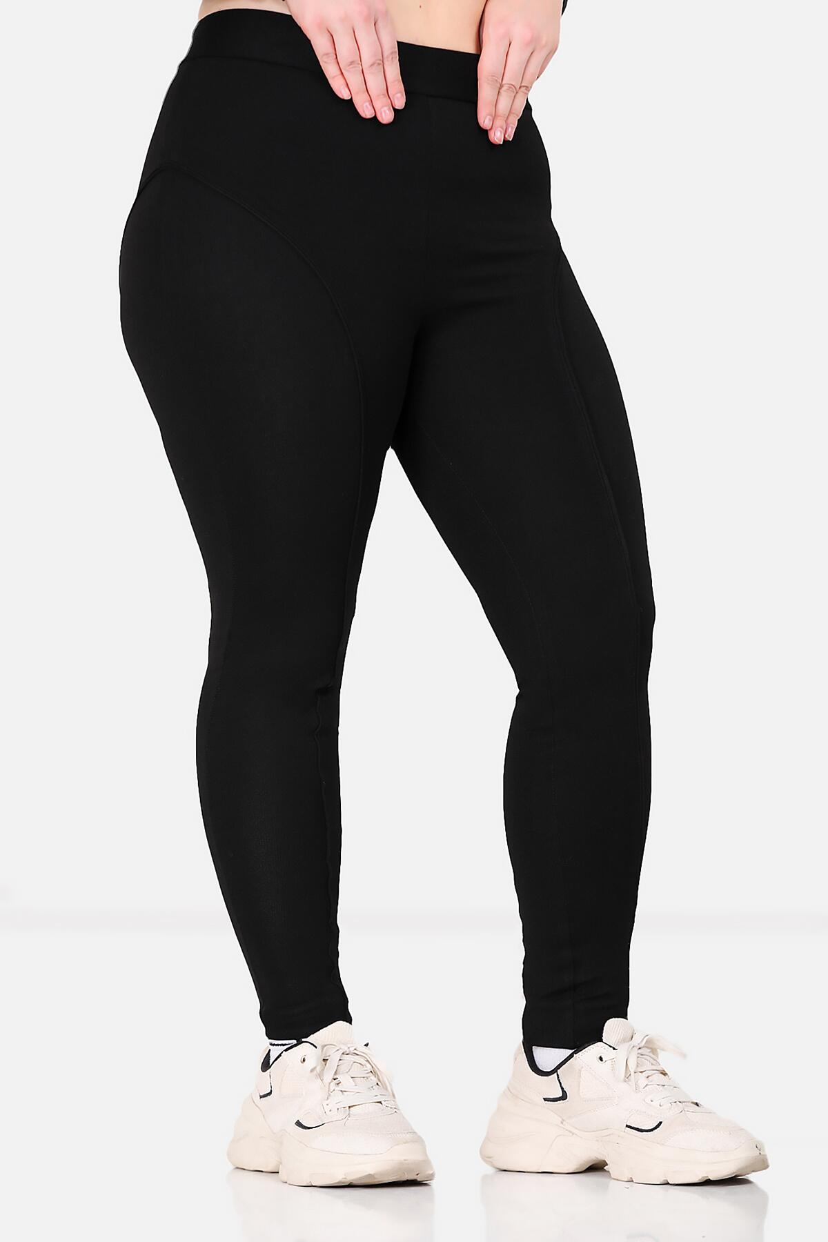 

Леггинсы больших размеров 42 чёрный