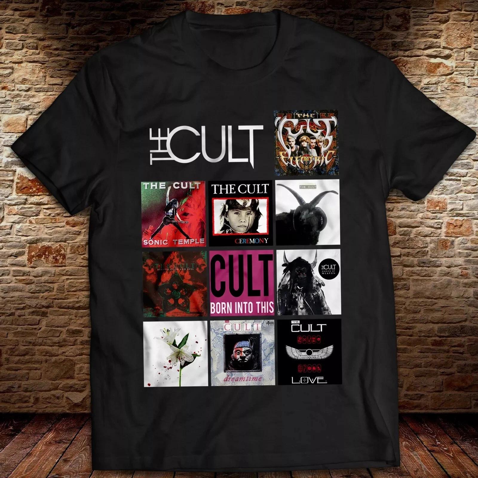 The Cult Album T-Shirt Ian Astbury Rock Tee Love Sonic Temple Electric 2XL