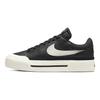 Nike Court Legacy Lift Čierne Plachty Dámske Tenisky Biela Tímovo-Oranžová DM7590-001