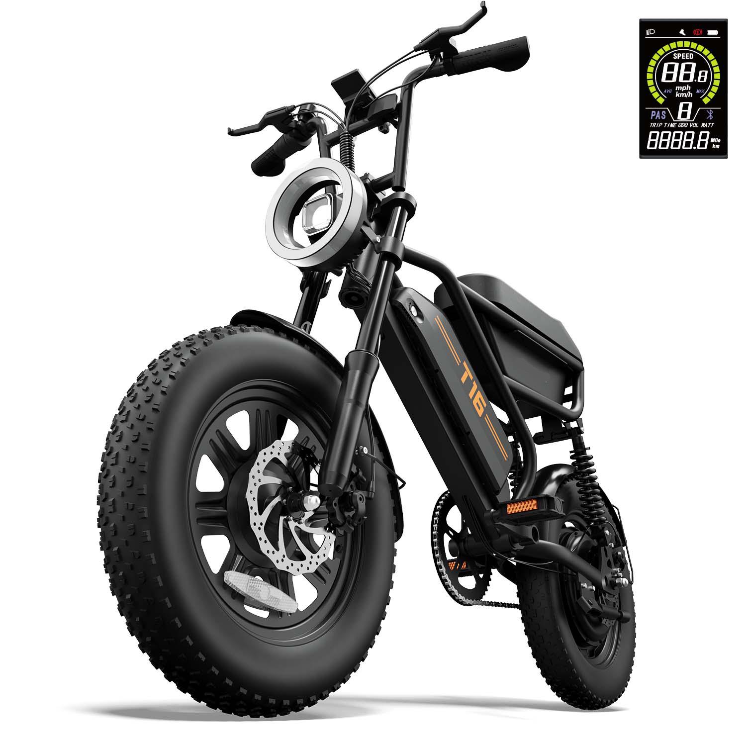 URLIFE 1000W Fat Tire Electric Bike