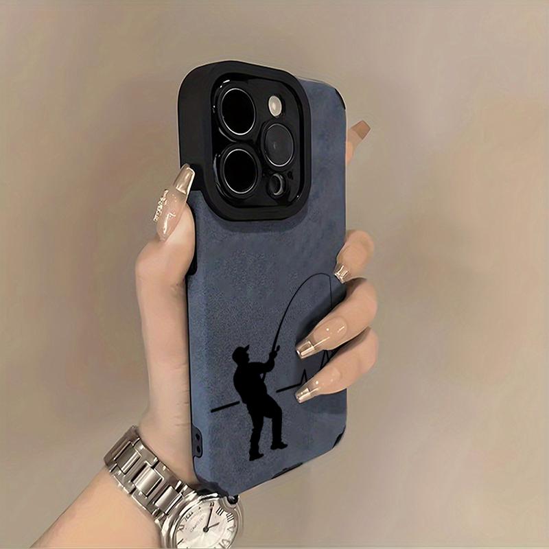 

New Fishing-Themed Design Phone Case for For iPhone 17 Air 16 15 14 13 12 11 Pro Max XR X XS 16E Plus Shockproof Cover iPhone XR