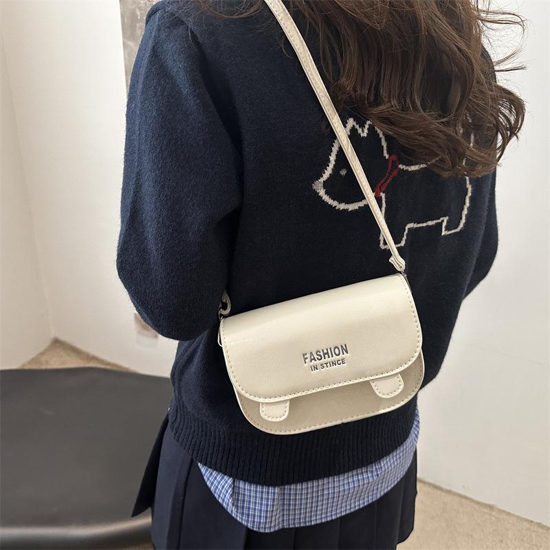 Handbag Bag Female Foreign Style 2025 New Model This Year Popular Niche Design Fashion Saddle Bag Shoulder Bag Messenger Bag