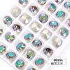 ZSY  Round Circle Fancy Stones K9 Point Back Rhinestone Loose Beads Crystals Stone for DIY Crafts