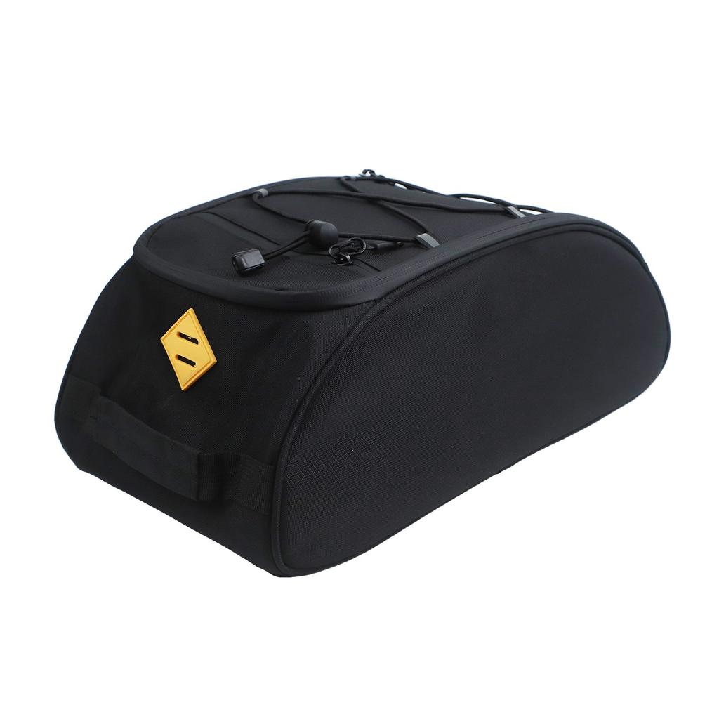 Folding Bicycle Shelf Tail Bag with Large Opening for Daily Riding