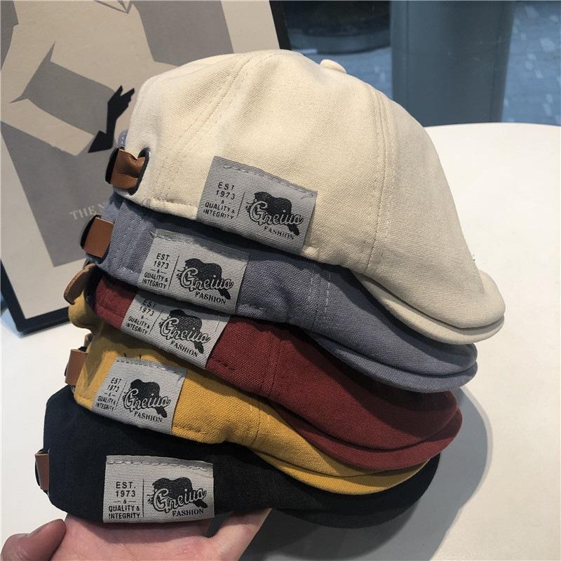 Blinders Peaky Cotton Caps For Men Hats Berets British Western Style Ivy Cap Classic Winter Woman Vintage Linen Beret Trendy Fashionable
