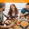 Hot Air Fryer Mould, Heat-Resistant Air Fryer Accessories, Reusable Cake Mould, Bread Baking Basket, Easy to Clean Iron Fryer Baking Mould