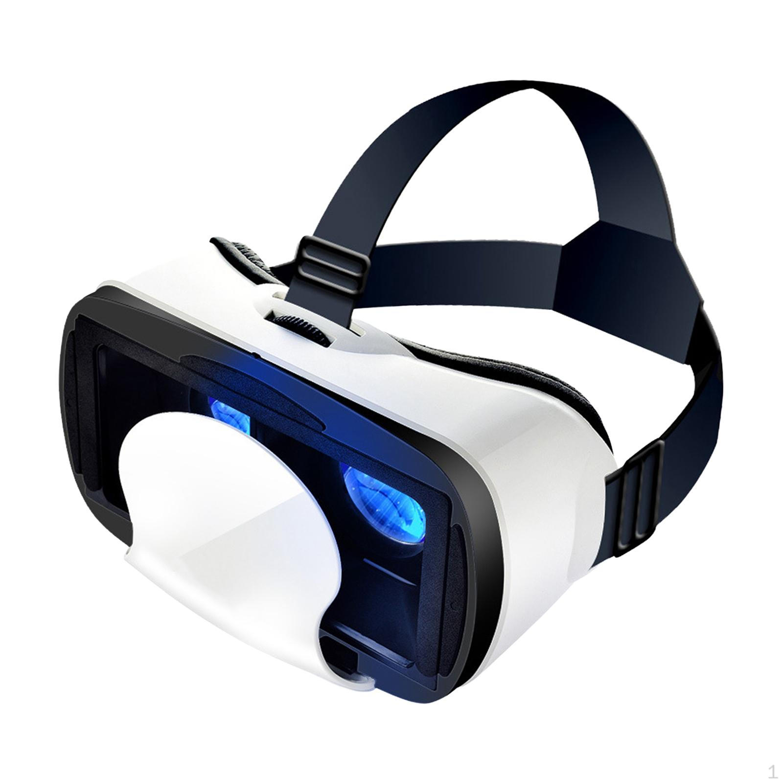 

Универсальный VR-шлем Широкоугольный 360° Поддержка смартфонов 5-7 Мягкие 3D-очки Виртуальная реальность no Controller