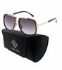 [$ole only] Sole Only Sunglasses Eyewear UV400 Face Slimming Effect Large Gorgeous Eyewear for Driving Backlight Sunglasses Case Included Fashion