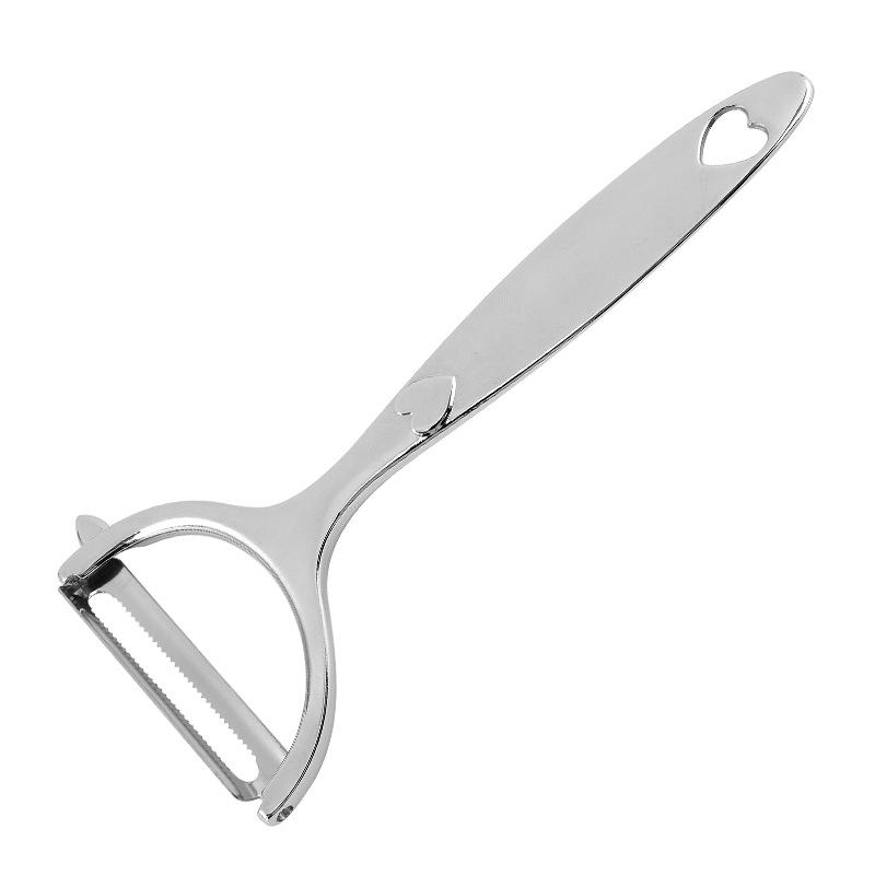 Zinc Alloy Melon & Fruit Peeler - Non-Inductive Steel Peeling Knife