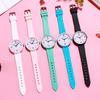College Style Simple Candy Exam Watch High-Value Fresh Girlfriend Student Watch Versatile Silicone Watch