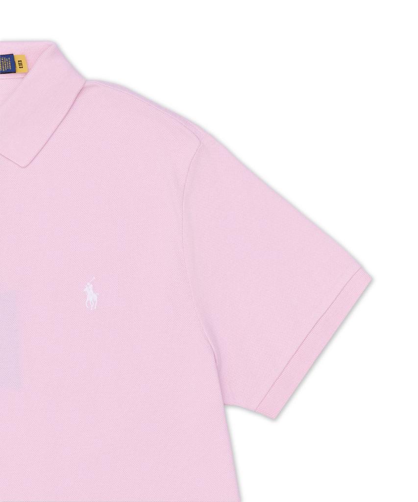 POLO RALPH LAUREN Custom Slim Fit Mesh Polo Shirt - Pink