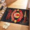Manchester Personalized Text Floor Rug Office Rug Perfect for Dining Room Entryway Playrooms Study room Antislip Carpet Office home decor