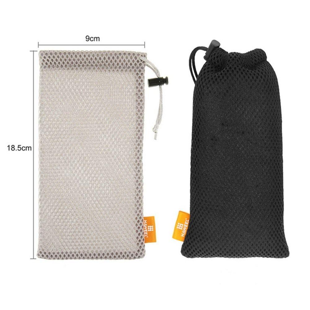 Siateczkowy woreczek ze sznurkiem do przechowywania Nylonowy woreczek Nowe pudełko na słuchawki Kabel do transmisji danych Ładowarka