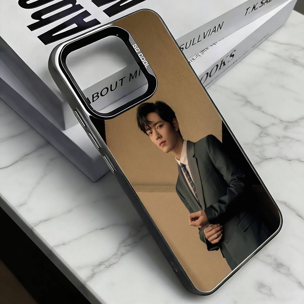 S-Sean Xiao Xiaozhan  Phone Case For iPhone 17,16,15,14,13,12,11 Plus,Pro Max,XS,Colorful Silver Phone case Funda Cover