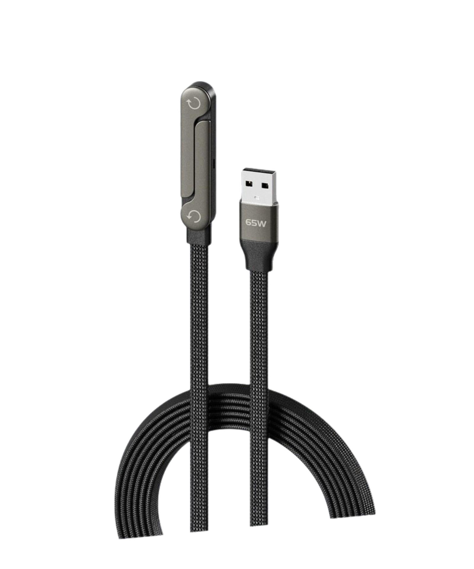 

240W Fast Charging Foldable Phone Holder Data Cable Fast Charging Cable Phone Tablet Holder 2-in-1 With Built-in Phone Stand