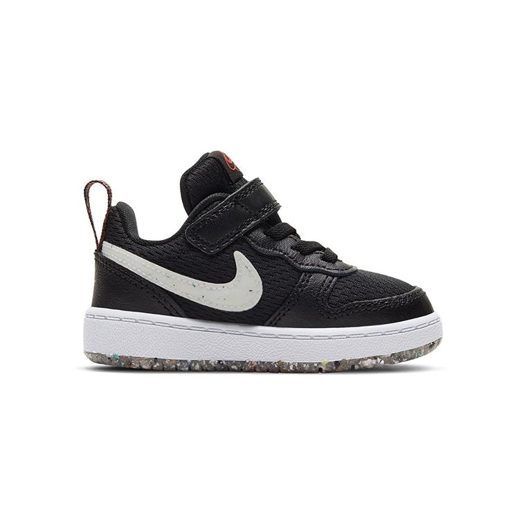 (TD) Nike Court Borough Low 2 SE 'Black Speckle' Baby CZ7152-001