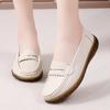 Women's Moccasins Casual Slip on Loafers Lady Summer Breathable Minimalist Flats Soft Walking Shoes for Mother