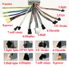 E-bike 25A/30A Brushless Motor Controller 24V 36V 48V 350W-1000W and S966/ SW900 LCD With PAS Throttle Kit for E-Scooter Rapir