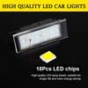 2 Stück LED-Kennzeichenbeleuchtung für Renault Clio, Laguna 2, Megane 3, Twingo, Master, Vel Satis, Wind, Trafic, Twizy