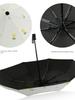 Fresh Print Umbrella Female Student Foldable Sunny and Rainy Dual-Use Thickened Sun-Proof UV Protection Sun Umbrella