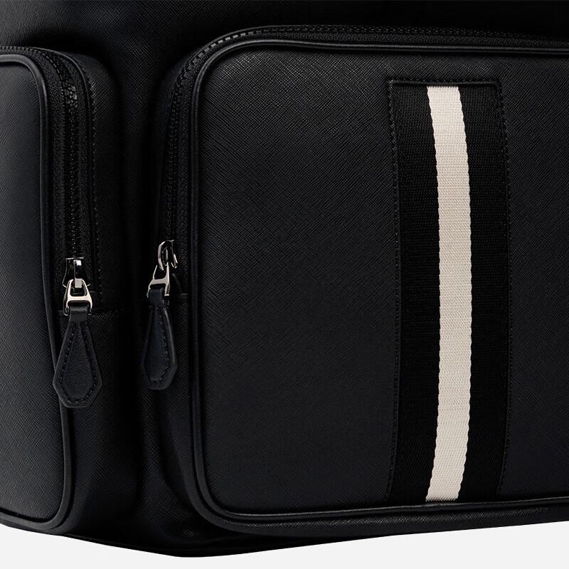 Bally Men's Striped Backpack