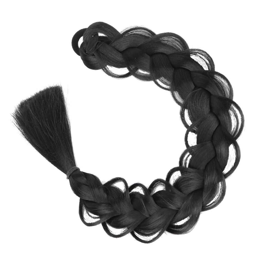 Elastic Band Handmade Braids Pony Tails Hair Band Twist Braid Hairpiece  Daily Use