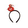 Korean Style Plush Snake Headband Headwear New Year Hair Hoop Creative Plush Snake Hairband  Party