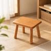 Cherry Wood Stool Fully Assembled Children's Multi-Functional for Bedroom