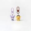 Cute Sanrio Hello Kitty Melody Kuromi Cinnamoroll Pochacco Keychain Bag Pendant Cartoon Charms Backpack Decoration Gifts