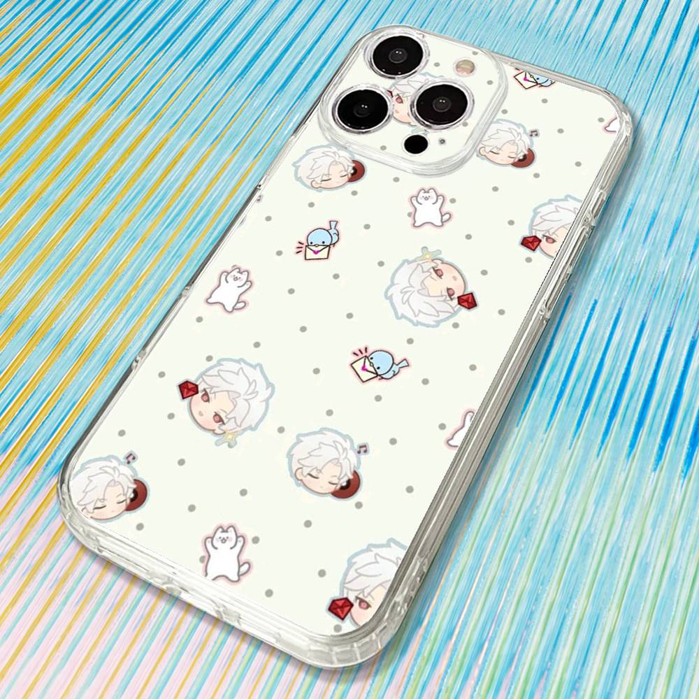 Love And Deepspace Phone Case For iPhone17,16,15,14,13,12,11 Plus,Pro Max Soft Transparent Cover iPhone16pro