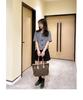 2023 Retro Printed Large Capacity Women's Shoulder Tote Bag