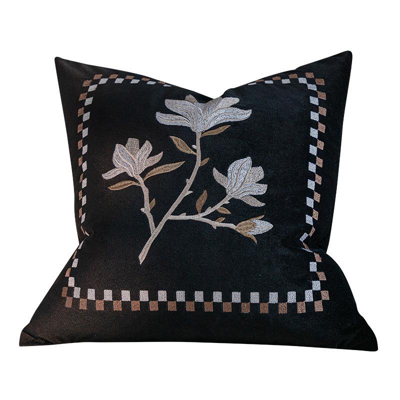 Chinese Embroidery Pillow Cover Home Decor Couch Cushion Cover Retro Design Throw Pillows 45x45cm
