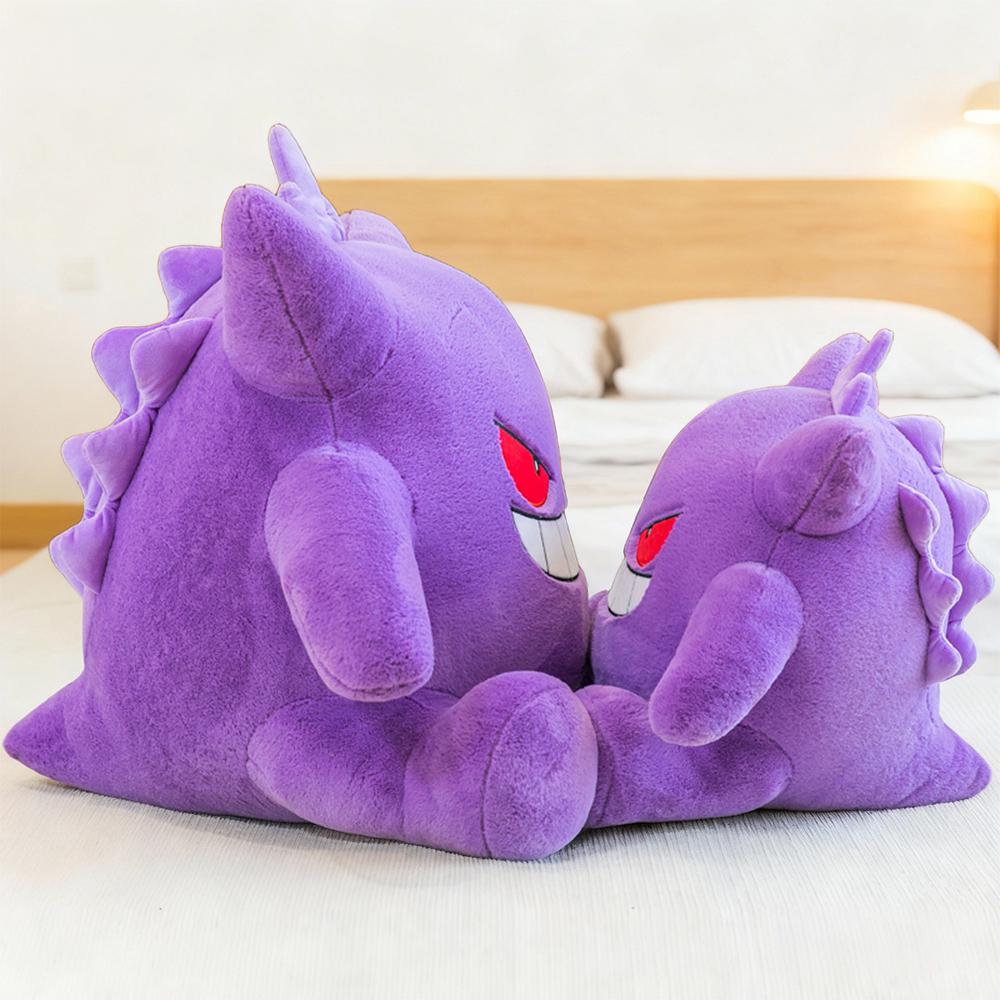 Giant Gengar Plush Toys Anime Soft Dolls Cuddle Sleeping Stuffed Hug Sleeping Pillow Room Decor Children'Birthday Gifts Girl Boy