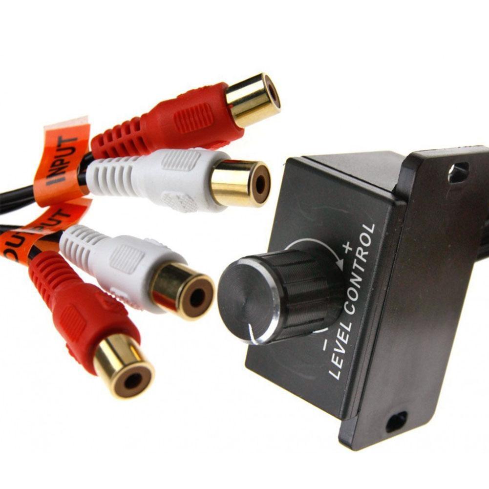 Car Amplifier Volume Regulator Universal Dash Mount  Amplifier Level Control For Volume Adjustment LC1 Car Accessories