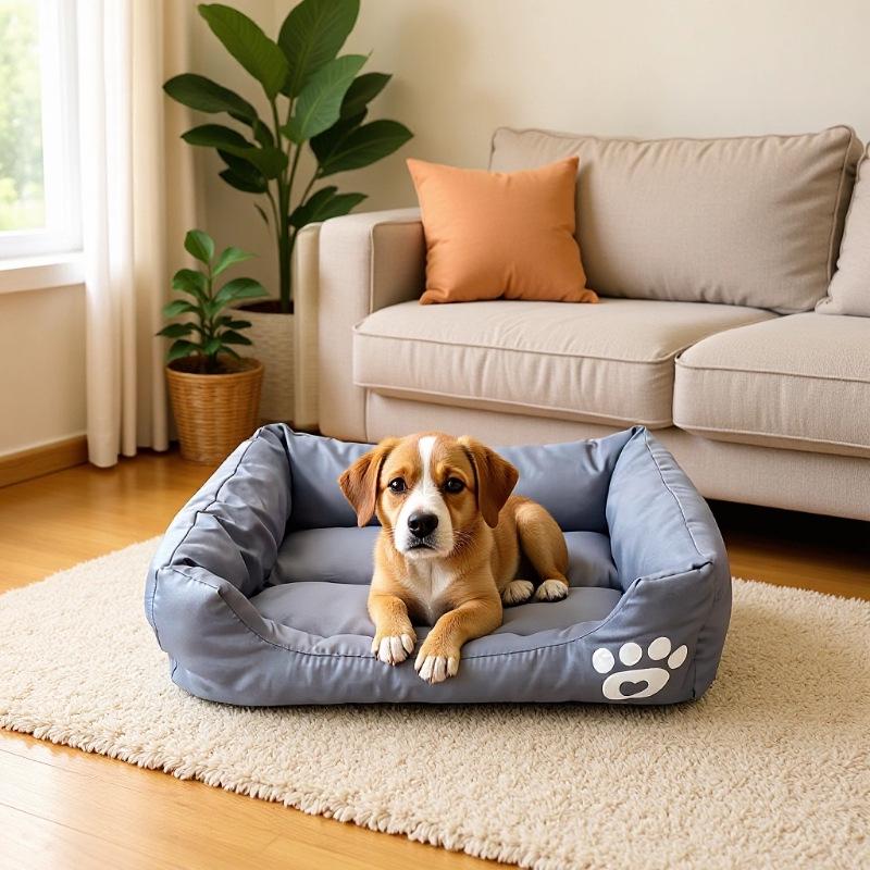 All-Season Waterproof Tear-Resistant Pet Bed for Dogs and Cats
