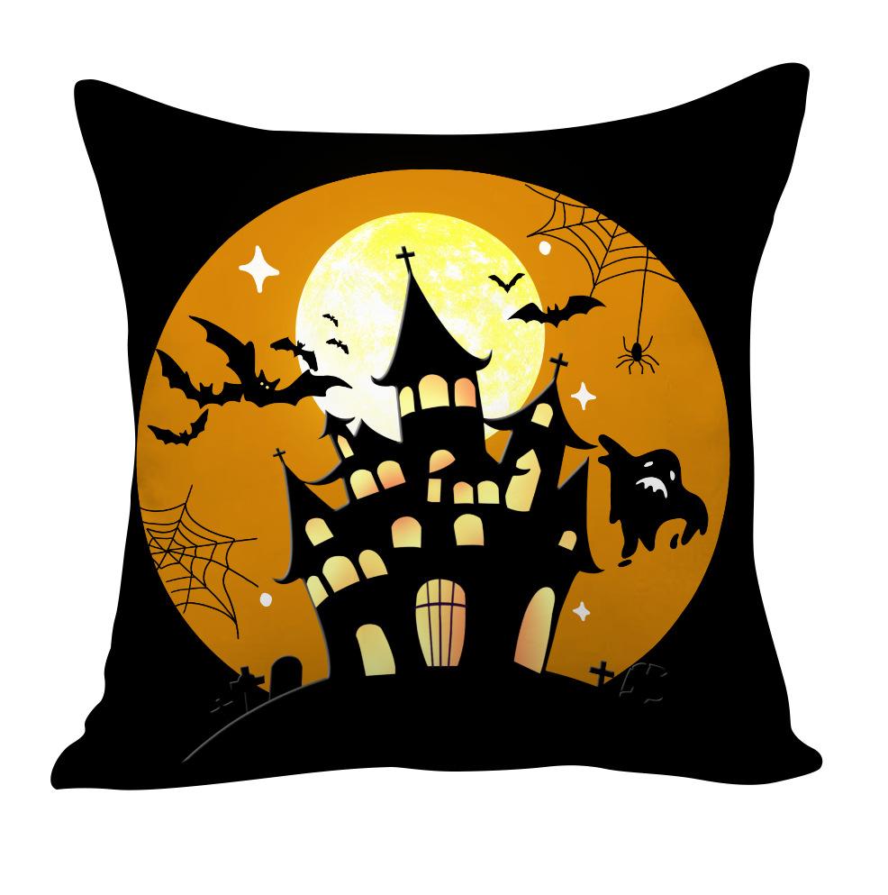 

New Halloween Pillowcase Home Decoration Sofa Living Room Bedroom Cushion Pillowcase 45 * 45Cm