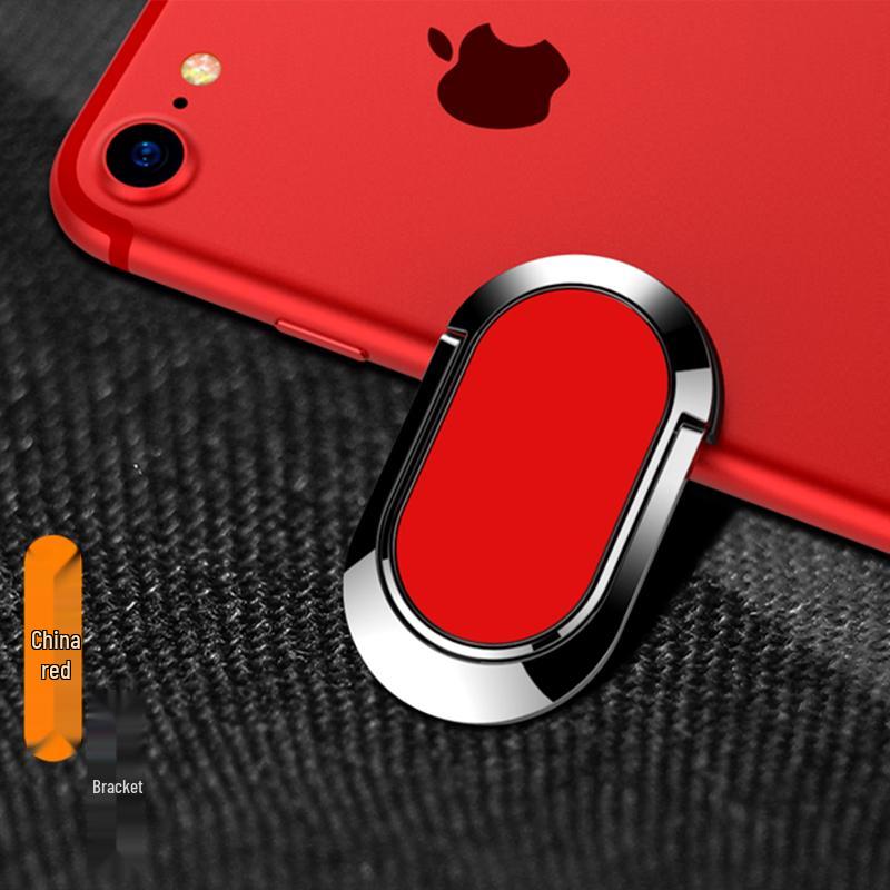 Adhesive Metal Hook Phone Ring Stand with Suction Cup